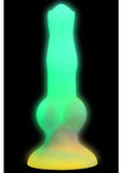 Creature Cocks Astro Cock Vibrating Glow In The Dark Silicone Dildo