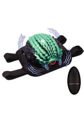 Creature Cocks Dragon Vibrating Rechargeable Silicone Grinder - Black/Teal