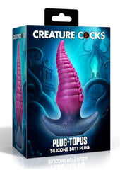 Creature Cocks Plugtopus Silicone Butt Plug - Multicolor