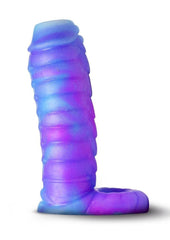 Creature Cocks Sea Stallion Silicone Penis Enhancer - Blue/Purple