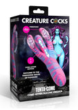 Creature Cocks Tenta-Come Come-Hither Tentacle Silicone Vibrator - Multicolor