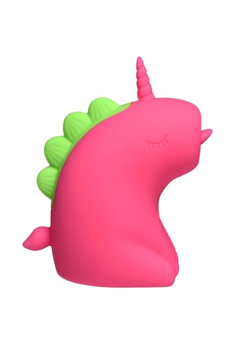 Creature Cuties Flickyhorn Flicking Rechargeable Silicone Stimulator - Yellow