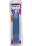 Crystal Jellies Big Boy Dildo - Clear - 12in