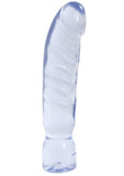 Crystal Jellies Big Boy Dildo - Clear - 12in