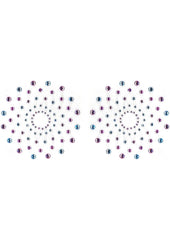 Crystal Mosaic - Blue/Crystal/Purple