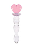 Crystal Premium Glass Heart Of Glass - Pink