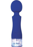 Dazzle Rechargeable Silicone Wand Massager with Glitter Handle