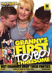 Granny's First Toyboy Threesome