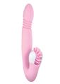 Devine Vibes Orgasm Wheel and Stroker Rechargeable Silicone Dual Vibrator