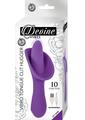 Devine Vibes Vibro Tongue Clit Hugger Rechargeable Silicone Vibrator