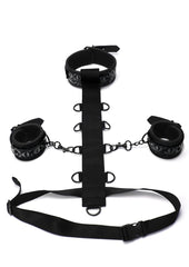 Diamond 3pc Adjustable Restraint - Black - Set