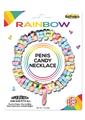 Dicky Charms Multi Flavored Penis Shaped Candy In A Super Stretch Necklace