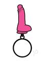 Dildo Pink Keychain