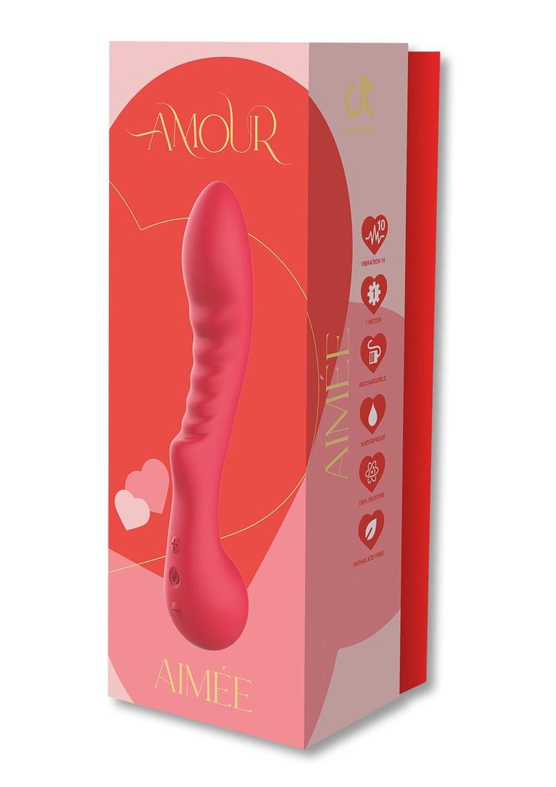 Dreamtoys Amour Flex G-Spot Vibe Aimee - Red