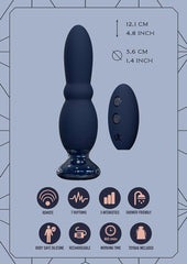 Dreamtoys Glam Beaded Anal Vibe - Blue