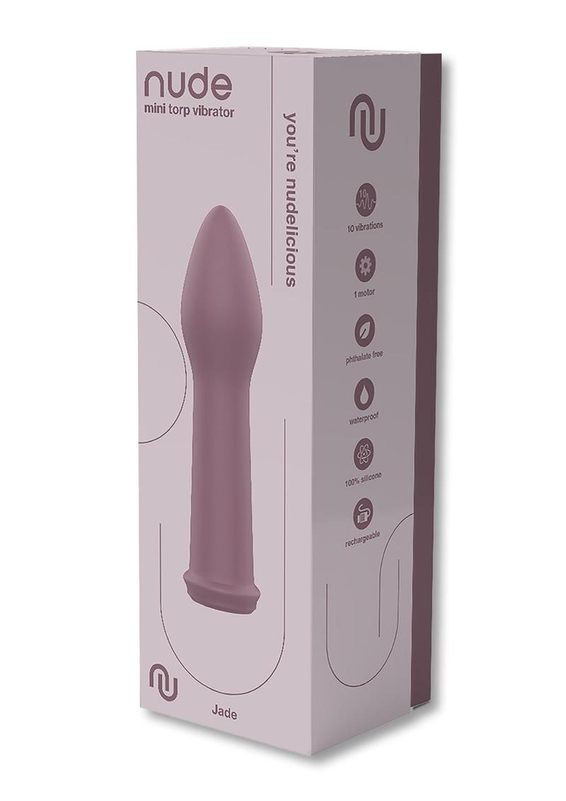 Dreamtoys Nude Jade Mini Torp Vibe - Pink