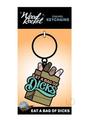 Eat A Bag Of Dicks Keychain