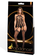 Eclipse Halter Bodysuit-Blk-Os