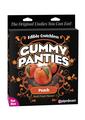 Edible Crotchless Gummy Panties - Peach - Orange