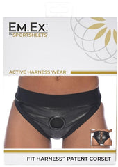 Em.Ex. Fit Harness Corset - Black - Small