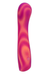 Endless Summer Sunset Seducer Light-Up Rechargeable Silicone Massager - Pink