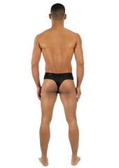 Envy Midnight Athletics Thong Black Sm - Black