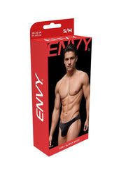Envy Sexy Slinky Brief Black Sm
