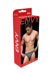 Envy Sexy Slinky Thong Grey Ml