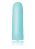 Exciter Mini Vibe Rechargeable Silicone Vibrator - Aqua/Green