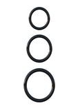 Fantasy C-Ringz Silicone 3-Ring Stamina Cock Ring