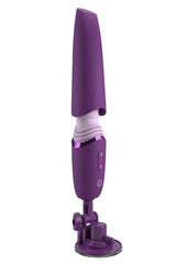 Fantasy For Her Luxe Thrust Rechargeable Silicone Vibrator - Lavender/Purple
