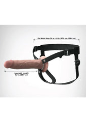 Fantasy X-Tensions Elite Silicone Hollow Strap-On Dual Density