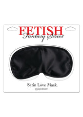 Fetish Fantasy Satin Love Mask - Black