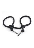 Fetish Fantasy Series Silk Rope Bondage - Black - Set