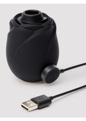 Fifty Shades Of Grey Hearts and Flowers Rose 2.0 Rechargeable Silicone Clitoral Stimulator