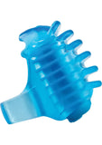 Fing O Tips Silicone Finger Massagers - Blue
