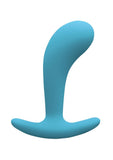 Firefly Contour Plug Silicone Butt Plug - Blue/Glow In The Dark - Medium