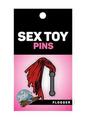 Flogger Enamel Pin