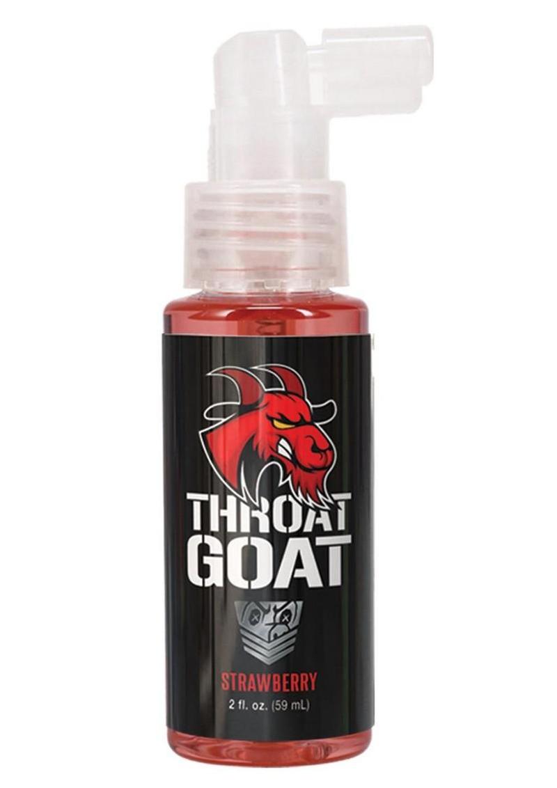 Fort Troff Throat Goat Oral Numbing Spray 2oz - Strawberry
