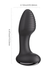 Frenzy Pressure Sensing App Control Rotating Rechargeable Silicone Butt Plug