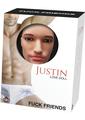Fuck Friends Justin Inflatable 59in Love Doll with Vibrating Cock