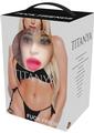 Fuck Friends Titanya Blow-Up Doll with Rechargeable Egg Kit - Vanilla