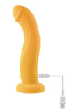 Gender X Sweet Embrace Rechargeable Silicone Dual Vibrating Strap-On with Remote Control