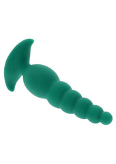 Gender X The Rattler Rechargeable Silicone Twirling Prostate Vibrator - Green