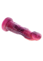 Gender X Whimsical Rechargeable Silicone Vibrating Dildo with Remote Control