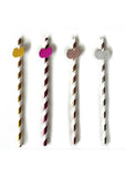 Glitterati Boobie Party Tall Party Straws