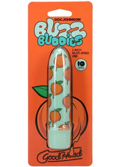 Goodhead Buzz Buddies Peaches 5in Vibe - Green/Orange