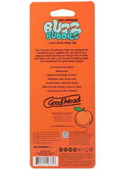 Goodhead Buzz Buddies Peaches 5in Vibe - Green/Orange
