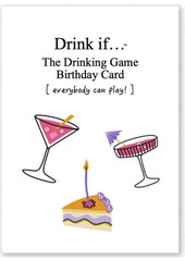 Greeting Card - Drink If... Card Game