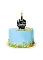 Happy F'n Birthday Fu Finger Candle